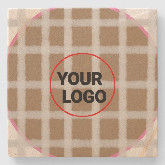 De eenvoudige douaneQR code voegt u toe noemt Klas Stenen Onderzetter (Voorkant)