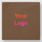 De eenvoudige douaneQR code voegt u toe noemt Klas Stenen Onderzetter (Voorkant)