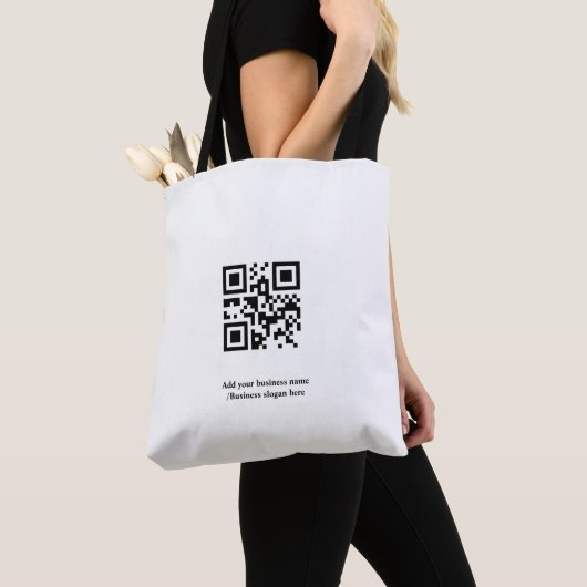 De eenvoudige douaneQR code voegt u toe noemt Klas Tote Bag (Dichtbij)