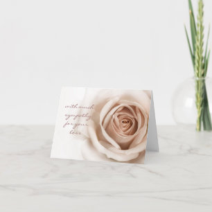 De eenvoudige en Oprechte Kaart van de Sympathie