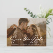 De eenvoudige Foto sparen de Sjabloon van de Datum (Staand voorkant)