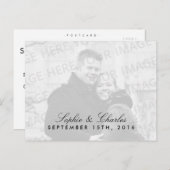 De eenvoudige Foto sparen de Sjabloon van het Brie (Voorkant / Achterkant)