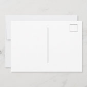 De eenvoudige Foto van de terugkeer sparen de Datu Kaart (Achterkant)