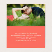 De eenvoudige Foto van het Manuscript bewaart de K Visitekaartje (Binnenkant ongevouwen)