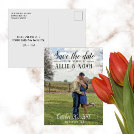 De eenvoudige Foto van het Manuscript sparen de da Aankondigingskaart