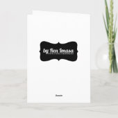 De eenvoudige Gouden Liefde dankt u Kaarten (Achterkant)