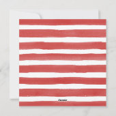 De eenvoudige Kaart van de Vakantie van de Collage (Achterkant)