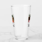 de eenvoudige minimale naam van de beste vrienden  glas (Rechts)