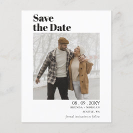 De eenvoudige Moderne Foto van de begroting sparen