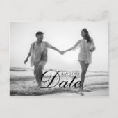 De eenvoudige Moderne Foto van de Bekleding van he Aankondigingskaart (Voorkant)