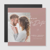 De eenvoudige Moderne Foto van het Manuscript spar (Voorkant / Achterkant)