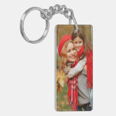 De eenvoudige Moederdag van het Bericht van de Fot Sleutelhanger (Voorkant Links)