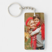 De eenvoudige Moederdag van het Bericht van de Fot Sleutelhanger (Voorkant)