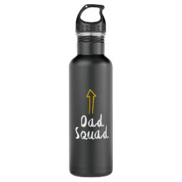 De eenvoudige papa squad waterfles waterfles 
