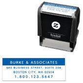 De eenvoudige Professionele Telefoon van het Adres Zelfinktende Stempel (In situ)