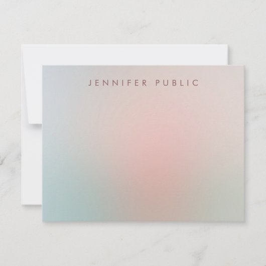 De eenvoudige Sjabloon van de Kleuren van het manu (Voorkant)