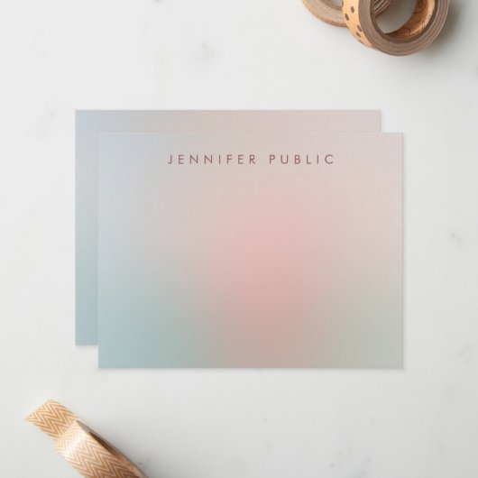 De eenvoudige Sjabloon van de Kleuren van het manu (Voorkant / Achterkant in situ)