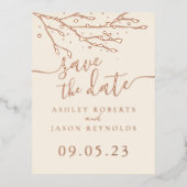 De eenvoudige Tak bewaart de Kaart van de Datum (Voorkant)