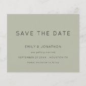 De eenvoudige tekst van de begroting Zacht groen s (Voorkant)