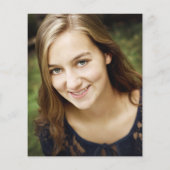 De Eenvoudige Uitnodiging van het Afstuderen van d (Achterkant)