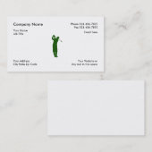 De eenvoudige Visitekaartjes van het Golf (Voorkant / Achterkant)