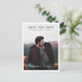 De eenvoudige Witte Rand van het Ontwerp van de Fo Aankondigingskaart (Staand voorkant)