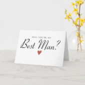 De eenvoudigste man kaart (Gele Bloem)