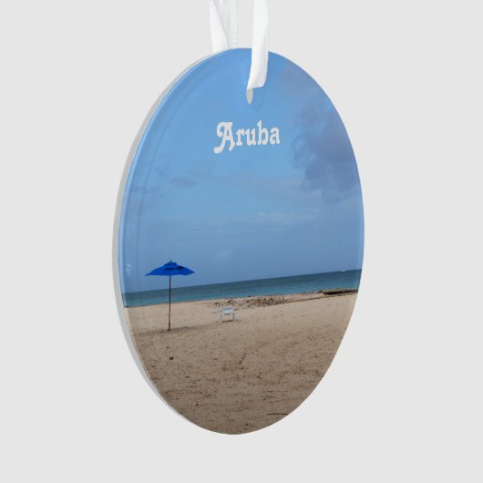 De Eenzaamheid van Aruba Ornament (voorkant)