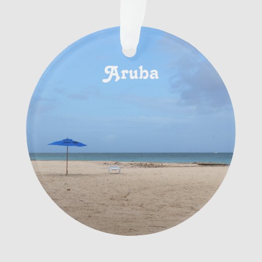 De Eenzaamheid van Aruba Ornament (voorkant)