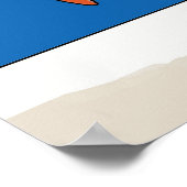 De eenzaamheid van het het kikken, geeft test uit, poster (Hoek)