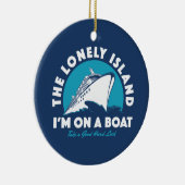 De eenzame eilanden - kijk eens keramisch ornament (Rechts)