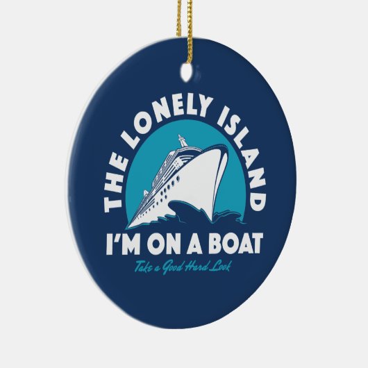 De eenzame eilanden - kijk eens keramisch ornament (Rechts)