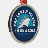 De eenzame eilanden - kijk eens metalen ornament (Rechts)