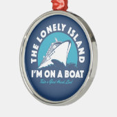 De eenzame eilanden - kijk eens metalen ornament (Links)