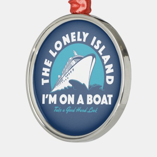 De eenzame eilanden - kijk eens metalen ornament (Links)