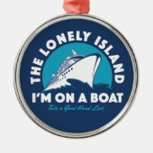 De eenzame eilanden - kijk eens metalen ornament (Voorkant)