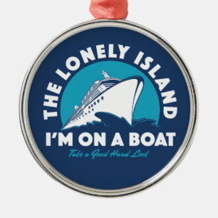 De eenzame eilanden - kijk eens metalen ornament