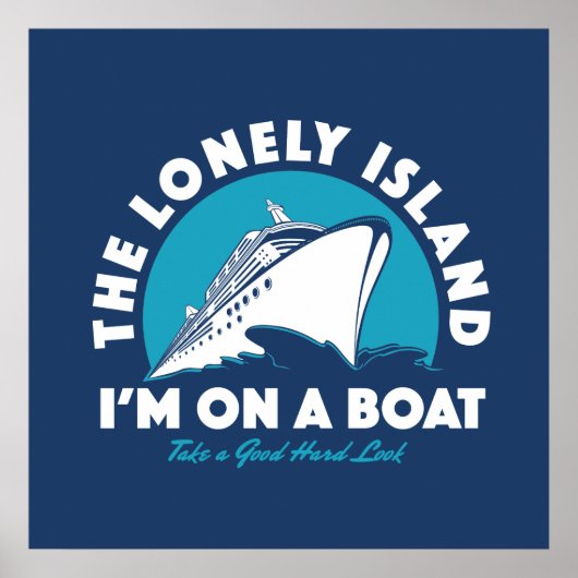 De eenzame eilanden - kijk eens poster (Voorkant)