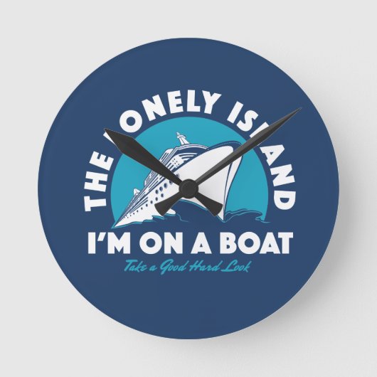 De eenzame eilanden - kijk eens ronde klok (Voorkant)