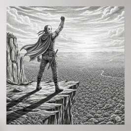 De eenzame held poster