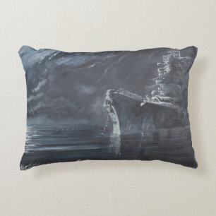 De eenzame koningin van Noord-Tirpitz Noorwegen194 Decoratief Kussen