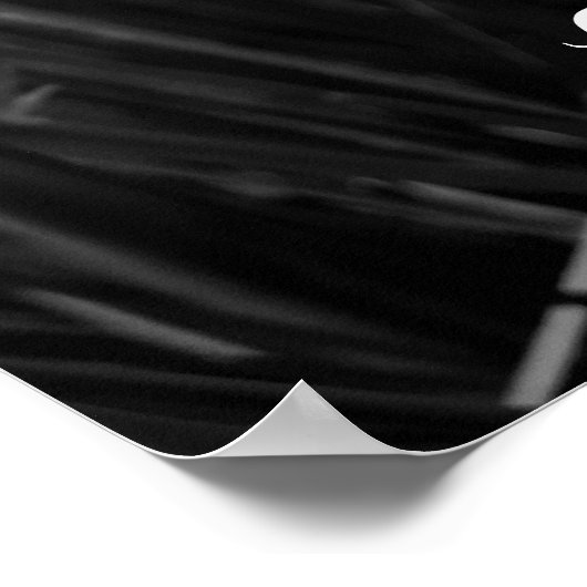 de eenzame maaltijd poster (Hoek)