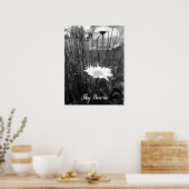 de eenzame maaltijd poster (Keuken)