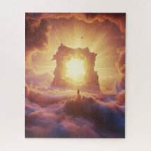 De eenzame mens staart in het heilige onbekende un