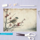 De eenzame mus tissuepapier (Craft)