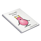 De eenzame Prince Collectie gepersonaliseerd Notitieboek (Rechterzijde)