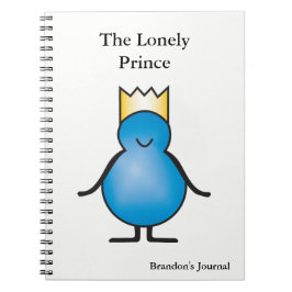 De eenzame Prince Collectie gepersonaliseerd Notitieboek