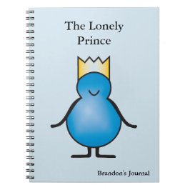 De eenzame Prince Collectie gepersonaliseerd Notitieboek