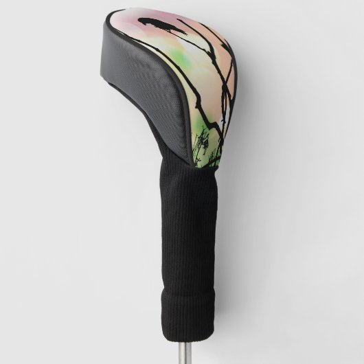 De eenzame rij golfheadcover (Schuin)