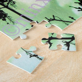 De eenzame rij legpuzzel (Zijkant)